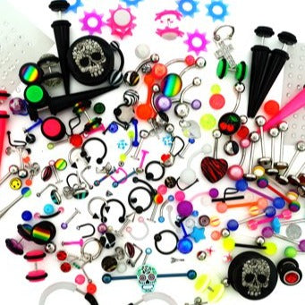 Top Mix Body Jewelry Assortment 50pc pkg APM