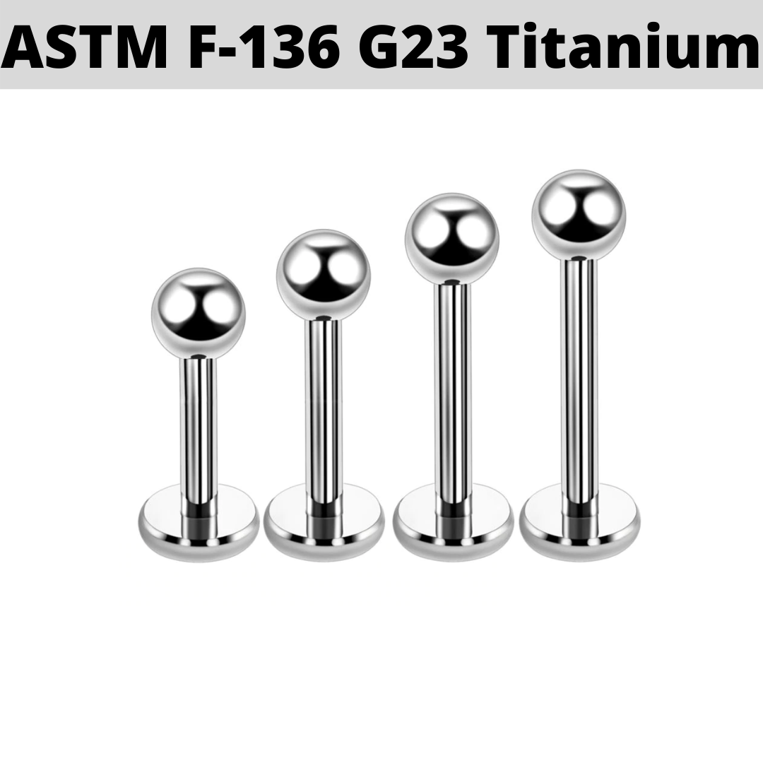 G23 Titanium Ball Labret APM