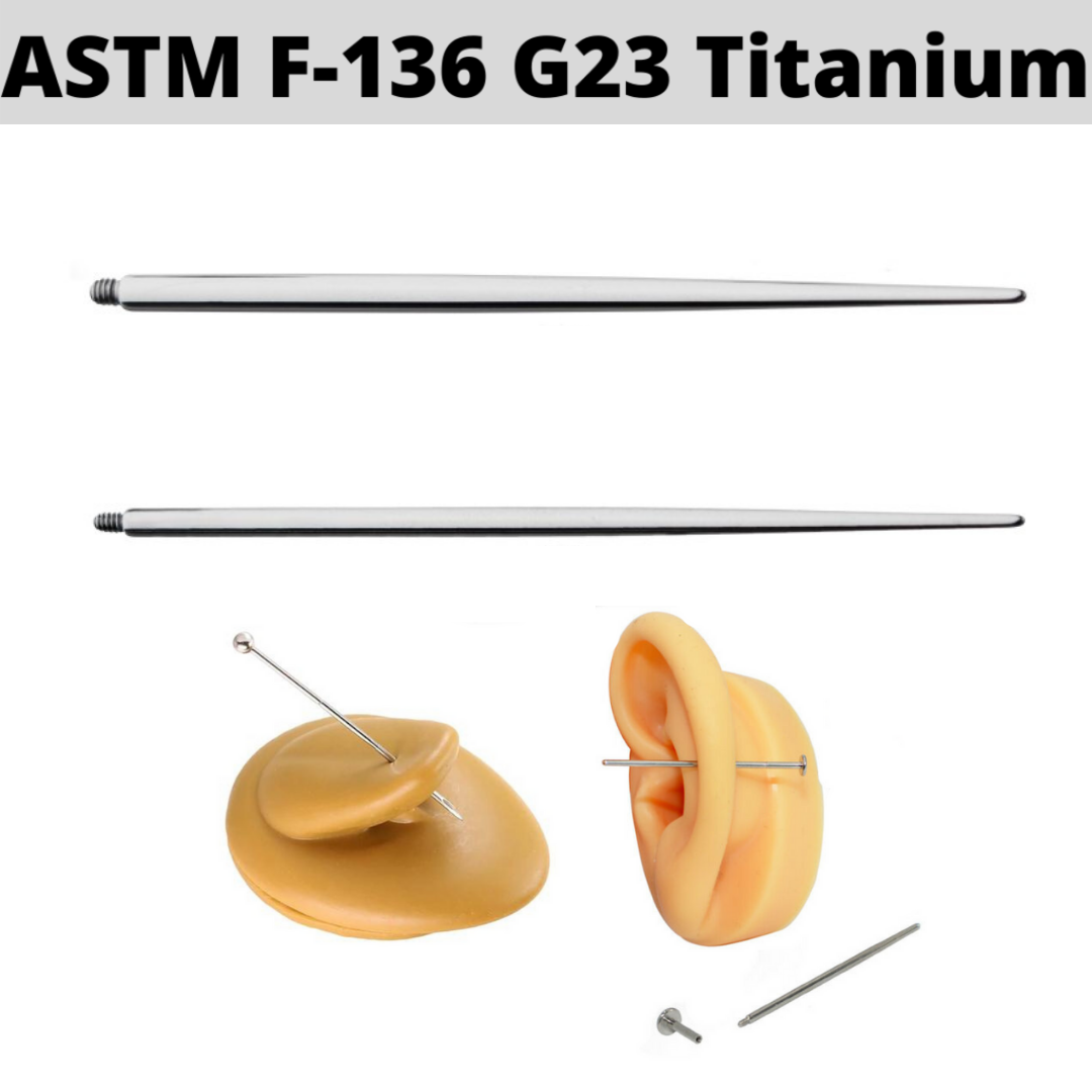 G23 Titanium 2 Threaded Insertion Taper