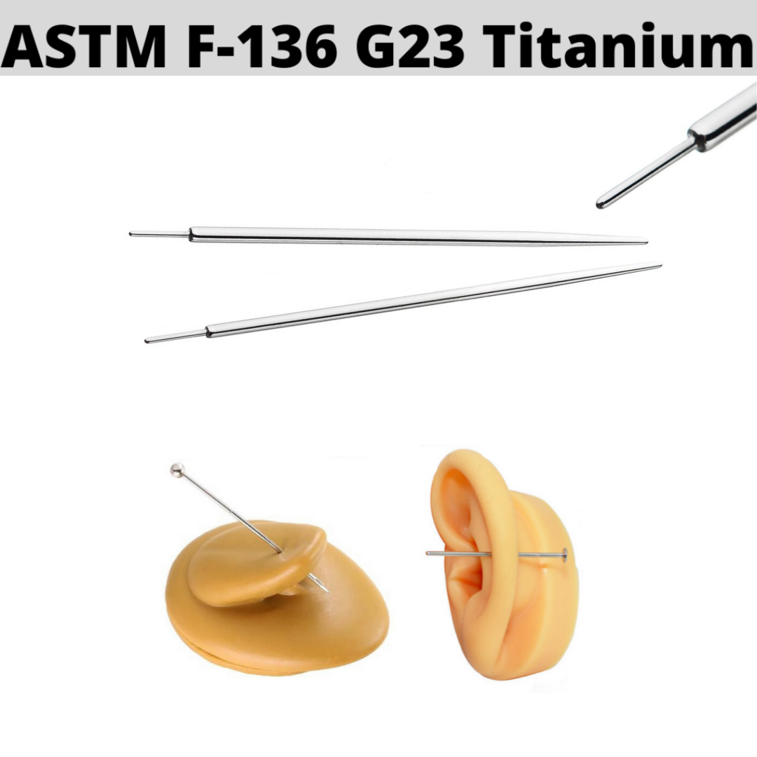 1pc Threaded Implant Grade Titanium Insertion Taper Plug Gauge