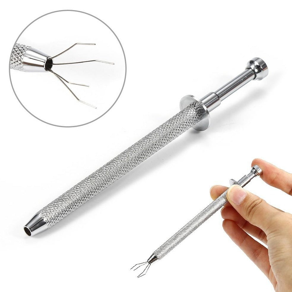 EG GIFTS Body Piercing Tool Ball Grabber Piercing Tool Hold 3mm to 15mm  Stainless Steel
