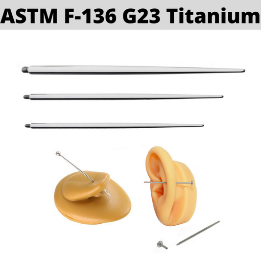 G23 Titanium Threaded Insertion Taper