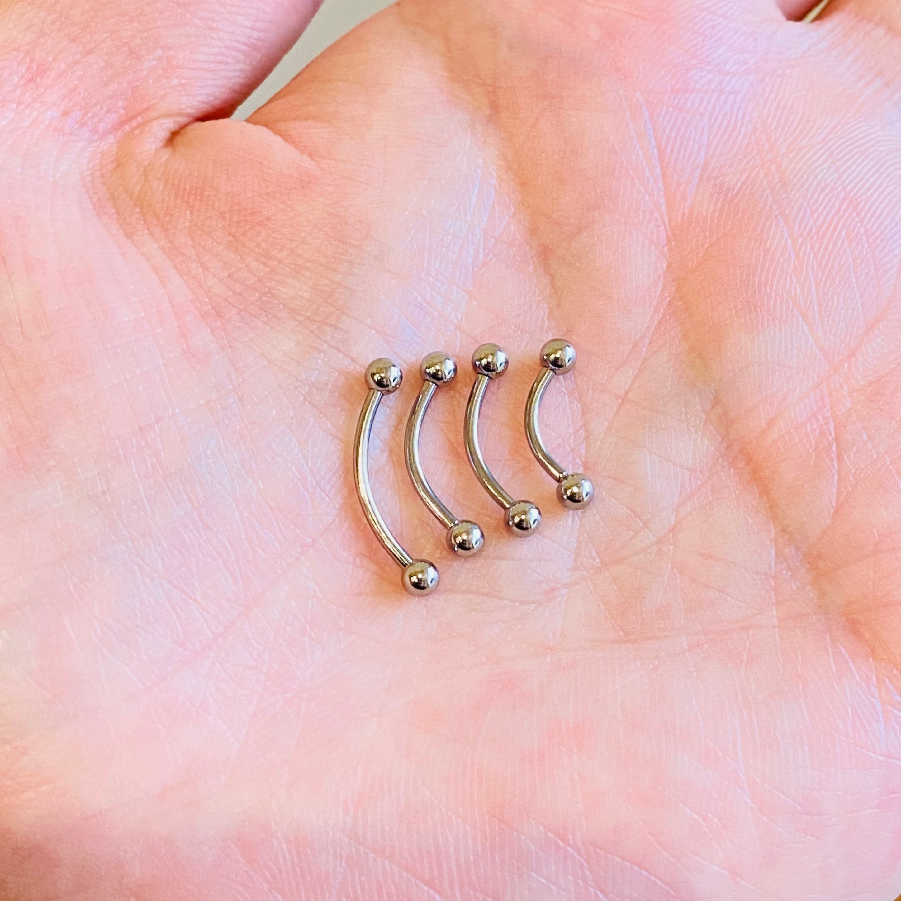 Eyebrow hoops on sale