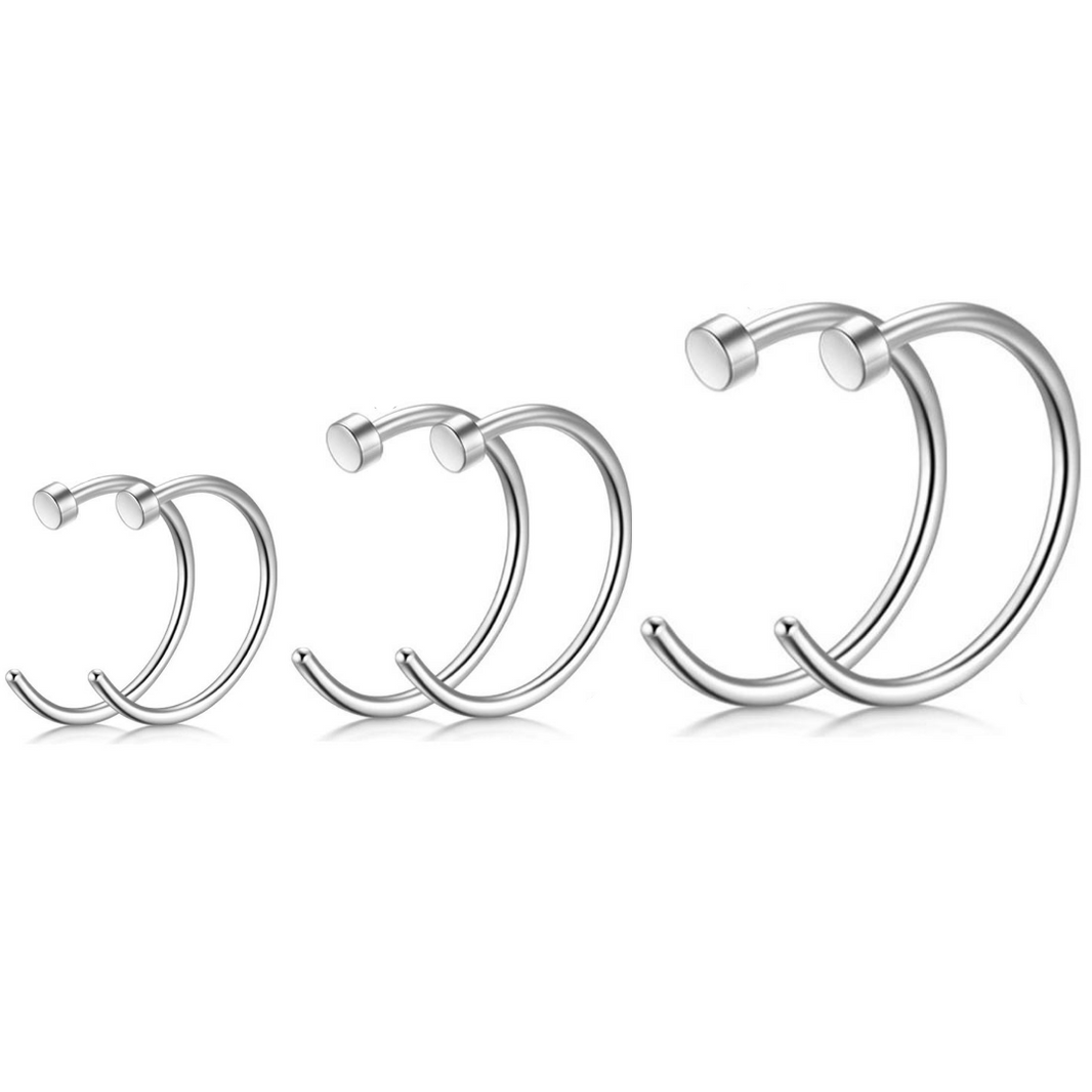 Wholesale Body Jewelry Captive Bead Rings Nose Hoops CBR – APM